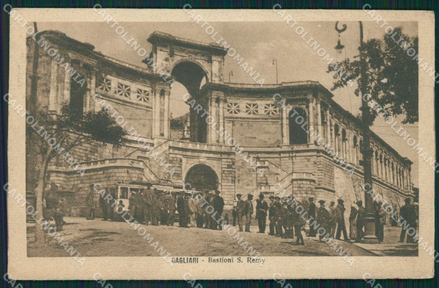 Cagliari Città Tram cartolina QT0476 – fronte