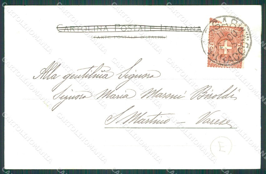 Cagliari Città Buoi Costumi cartolina QT0487 – retro
