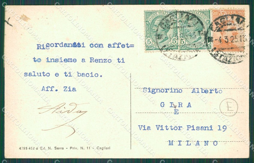 Cagliari Città cartolina QT0491 – retro