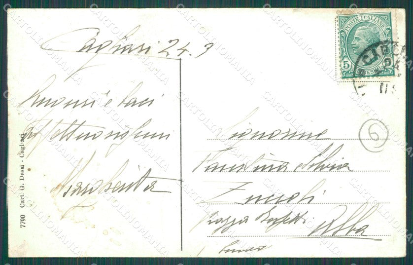Cagliari Città cartolina QT0515 – retro