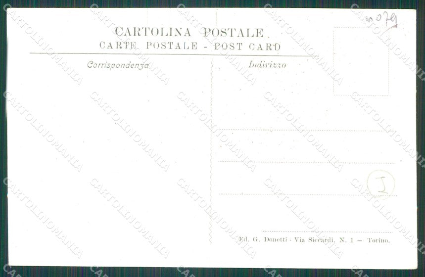 Cagliari Città Militari cartolina QT0522 – retro