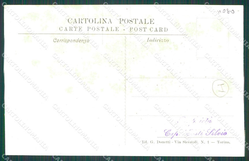Cagliari Città Militari cartolina QT0524 – retro