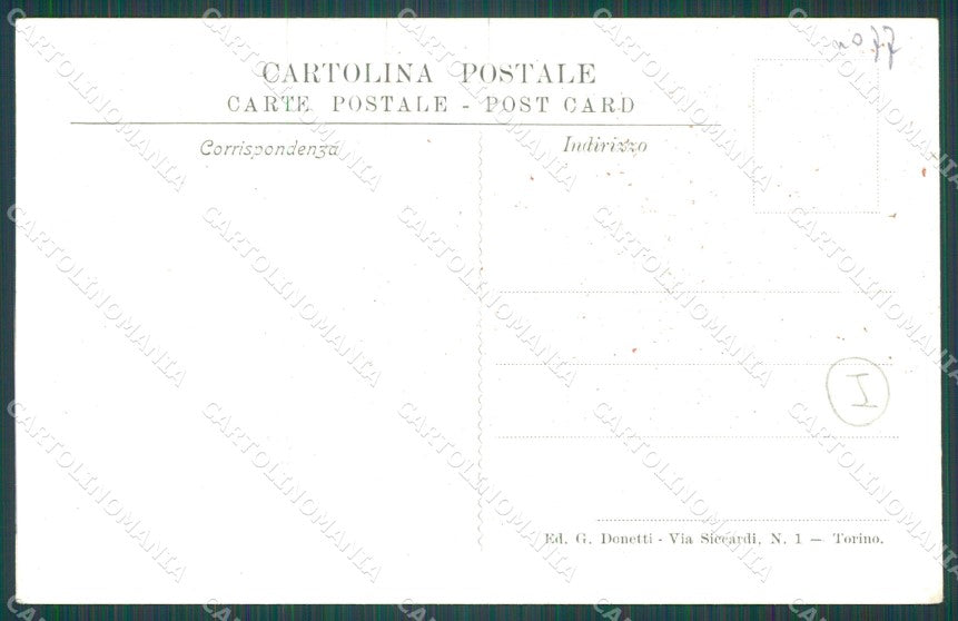 Cagliari Città Militari cartolina QT0525 – retro