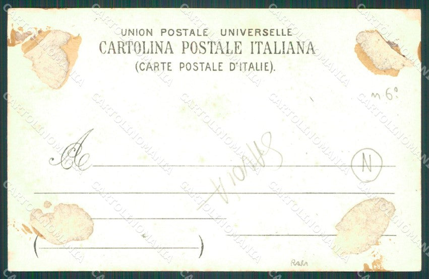 Cagliari Città Savoia COLLA Foto cartolina QT0532 – retro