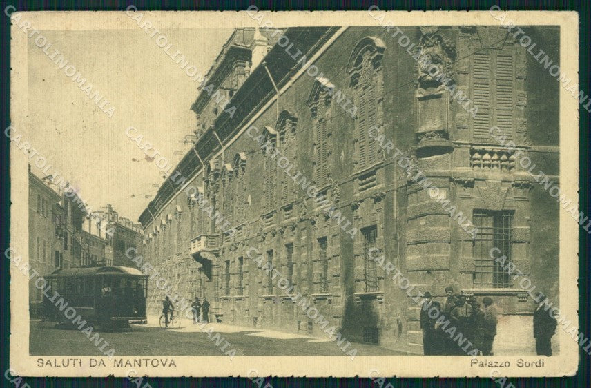 Mantova Città Tram cartolina QT0541 – fronte