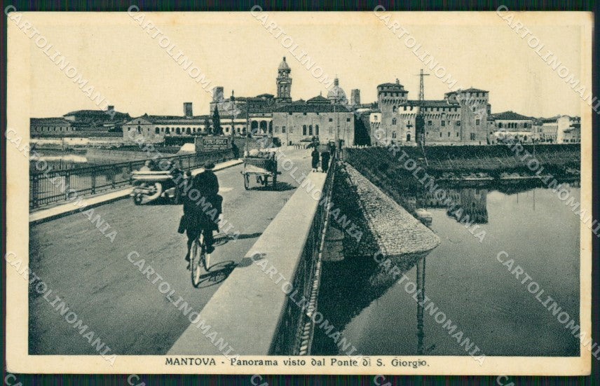 Mantova Città Auto cartolina QT0543 – fronte