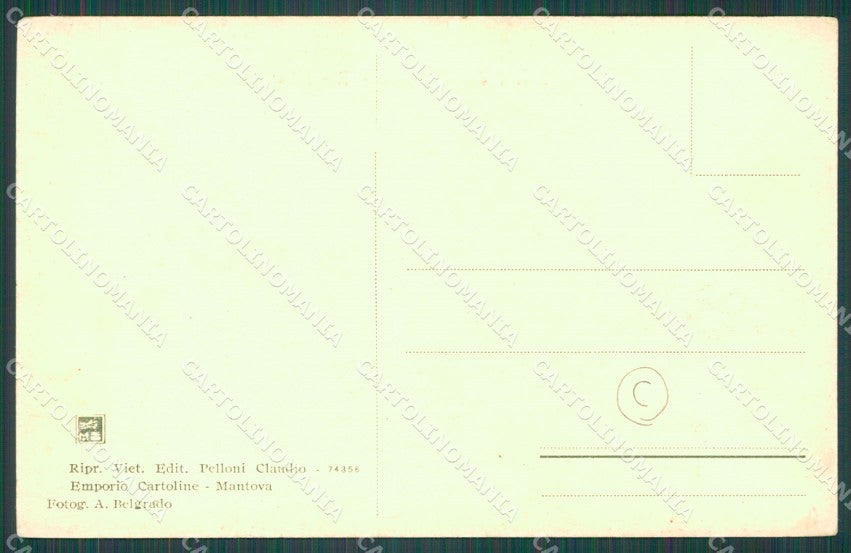 Mantova Città cartolina QT0548 – retro