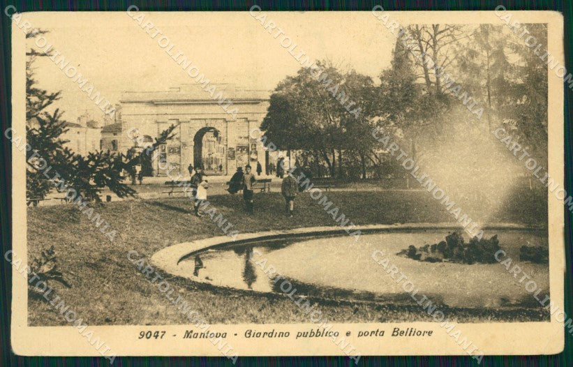 Mantova Città PIEGHINA cartolina QT0570 – fronte