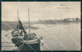 Mantova Lago di Mezzo Barca cartolina QT0575 – fronte