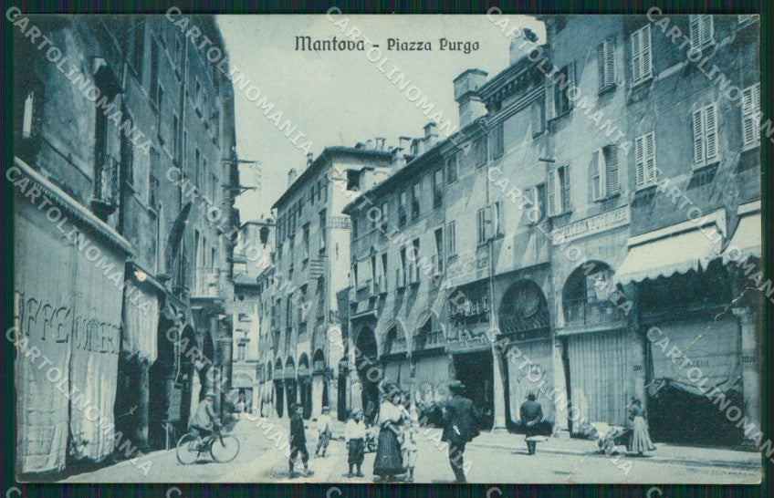 Mantova Città PIEGA STRAPPINO cartolina QT0589 – fronte