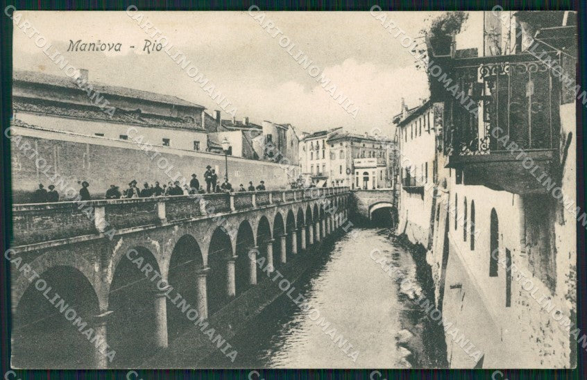 Mantova Città PIEGHE cartolina QT0603 – fronte
