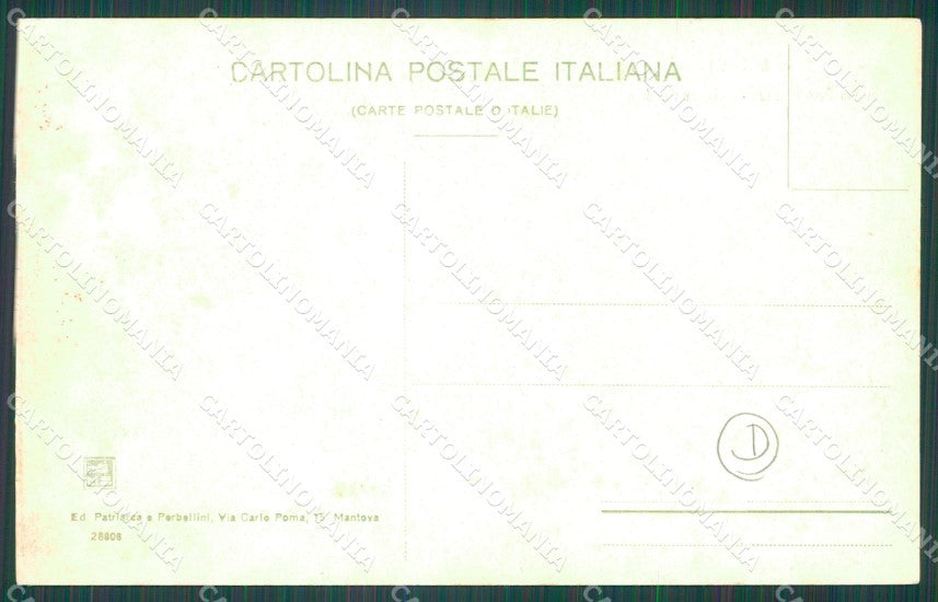 Mantova Città cartolina QT0604 – retro