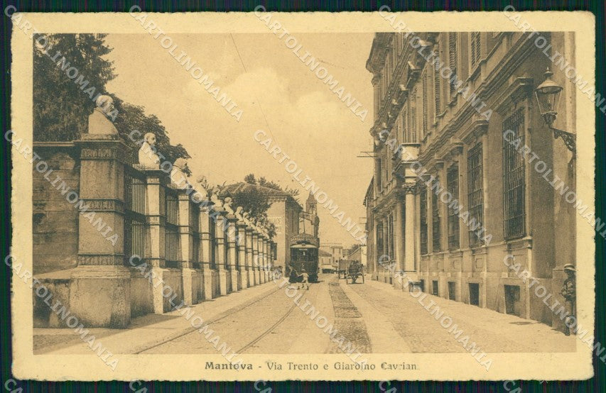 Mantova Città Tram cartolina QT0616 – fronte