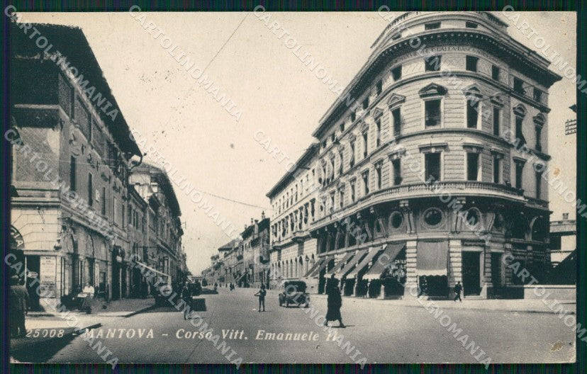 Mantova Città Auto cartolina QT0628 – fronte