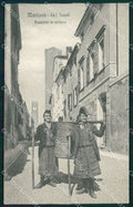 Mantova Città Brentatori Costumi cartolina QT0656 – fronte