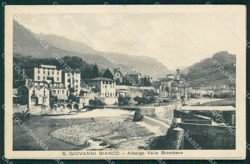 Bergamo San Giovanni Bianco cartolina QT0698 – fronte