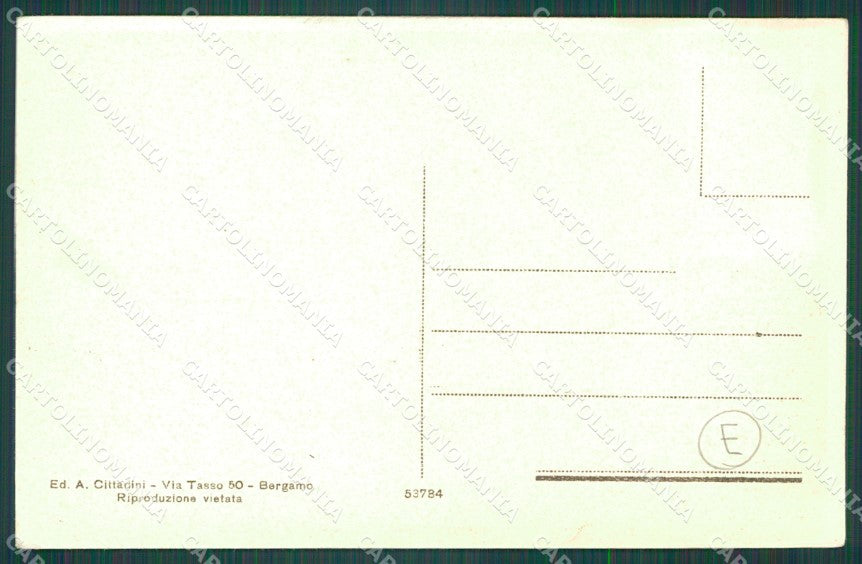 Bergamo San Giovanni Bianco cartolina QT0698 – retro