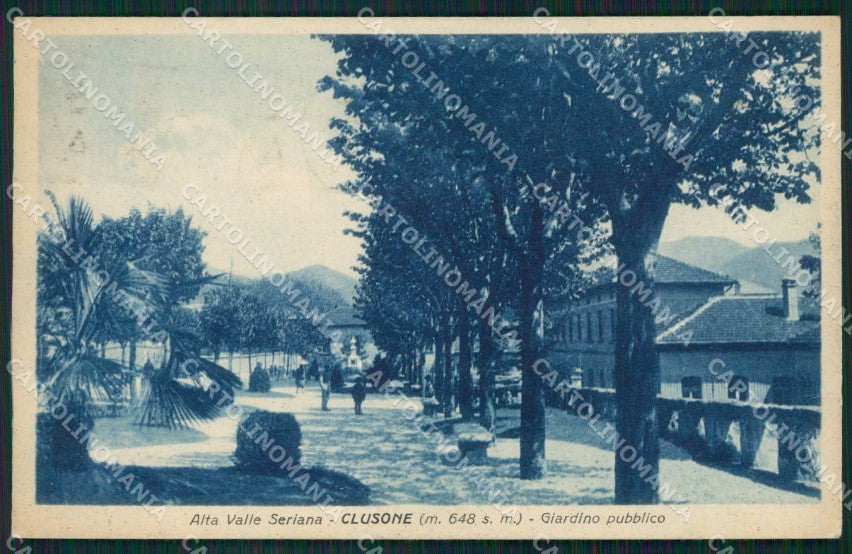 Bergamo Clusone Valle Seriana cartolina QT0731 – fronte