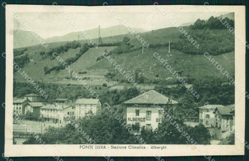 Bergamo Clusone Ponte della Selva cartolina QT0783 – fronte
