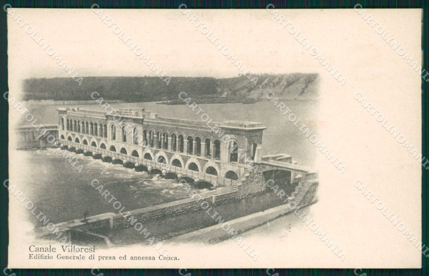 Varese Somma Lombardo Canale Villoresi cartolina QT0793 – fronte