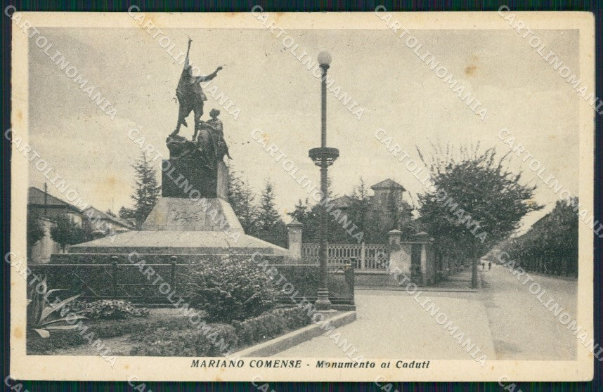 Como Mariano Comense cartolina QT0811 – fronte