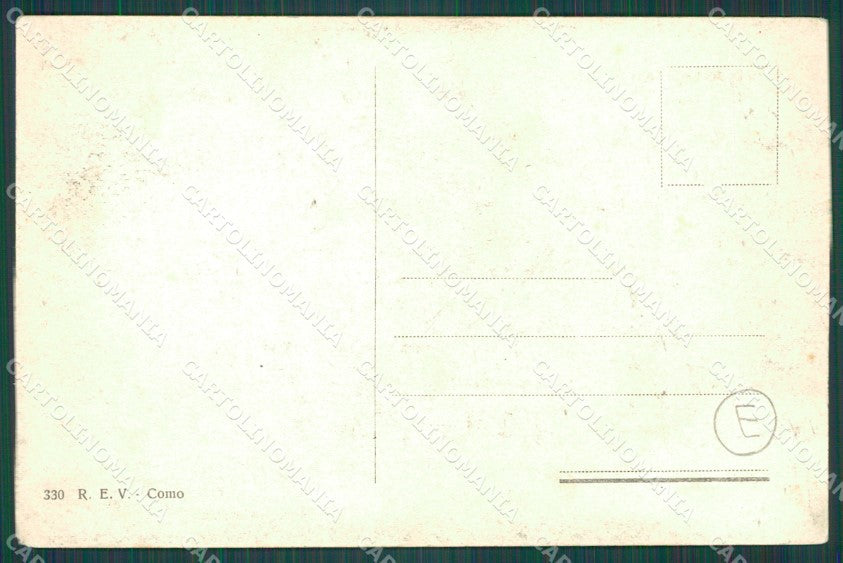Lecco Bellano Setificio cartolina QT0823 – retro