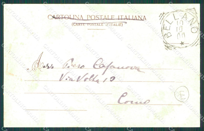 Lecco Bellano Orrido di cartolina QT0824 – retro