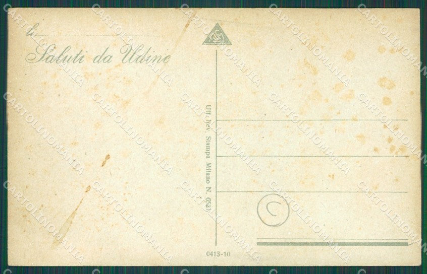 Udine Città cartolina QT0844 – retro