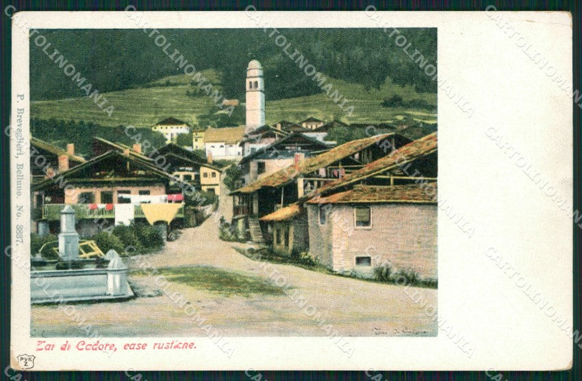Belluno Tai di Cadore STRAPPINO cartolina QT0847 – fronte