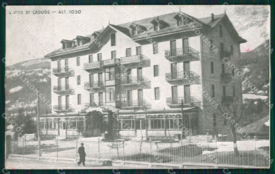 Belluno San Vito di Cadore cartolina QT0865 – fronte