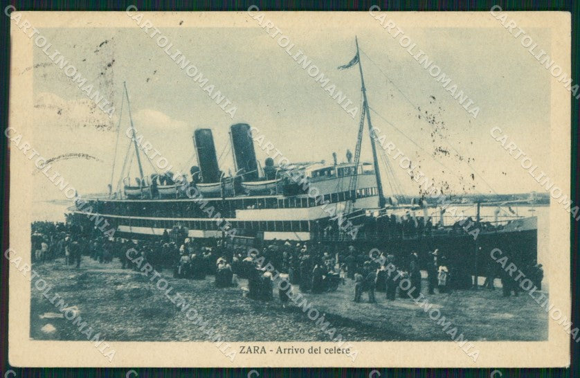 Croazia Zara Nave cartolina QT0871 – fronte