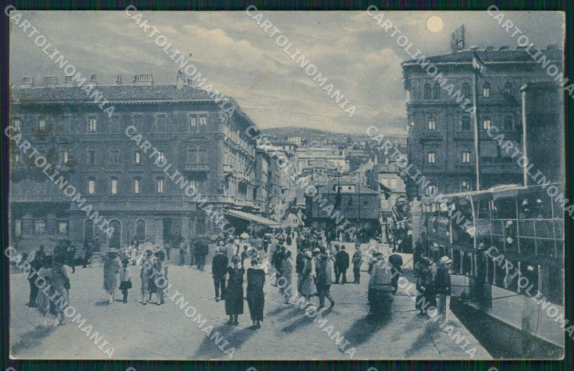 Croazia Fiume cartolina QT0873 – fronte