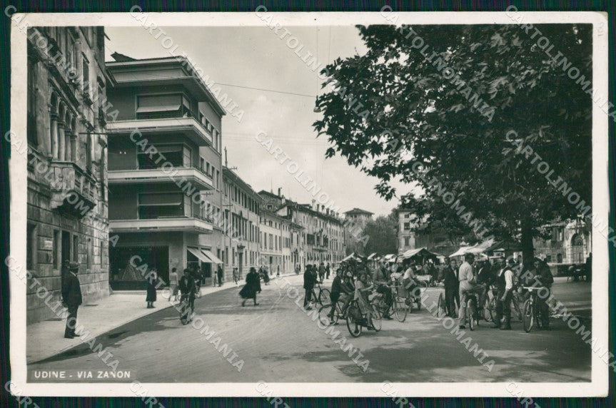 Udine Città Mercato Foto cartolina QT0887 – fronte