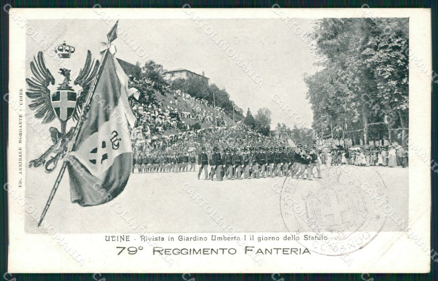 Udine Città Militari cartolina QT0899 – fronte