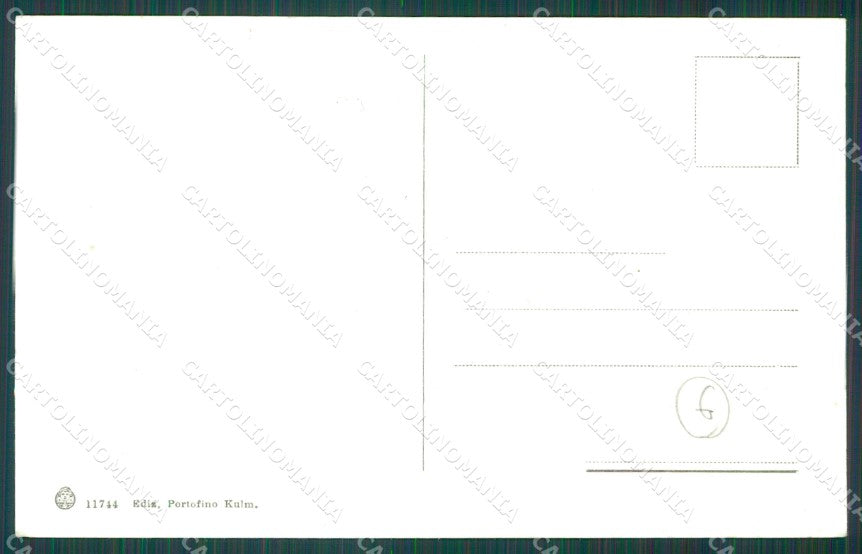 Genova Portofino Camogli Autopostale cartolina QT0907 – retro