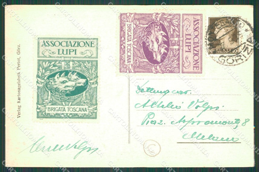 Gorizia Città Monte Santo Rovine Guerra cartolina QT0929 – retro