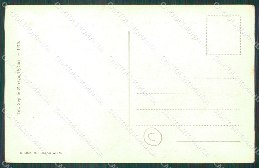 Gorizia Città Rovine Guerra cartolina QT0935 – retro