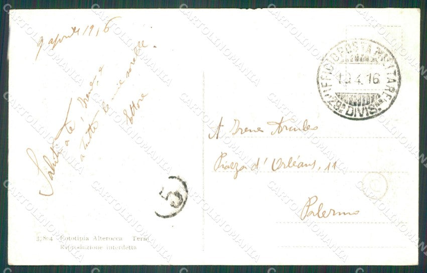 Gorizia Città ABRASA cartolina QT0940 – retro