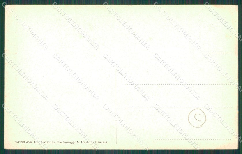 Gorizia Città Profugo cartolina QT0945 – retro
