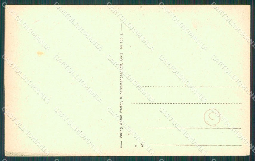 Gorizia Città Rovine Guerra cartolina QT0955 – retro