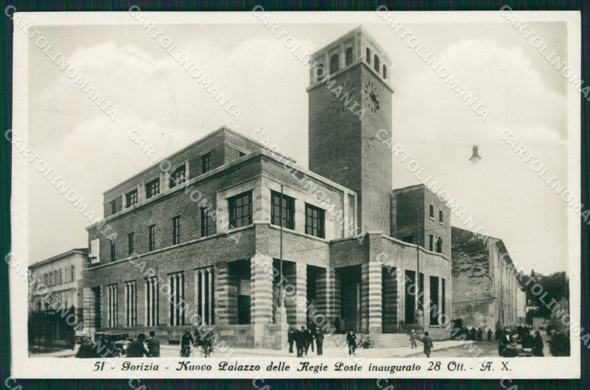 Gorizia Città Poste Foto cartolina QT0966 – fronte