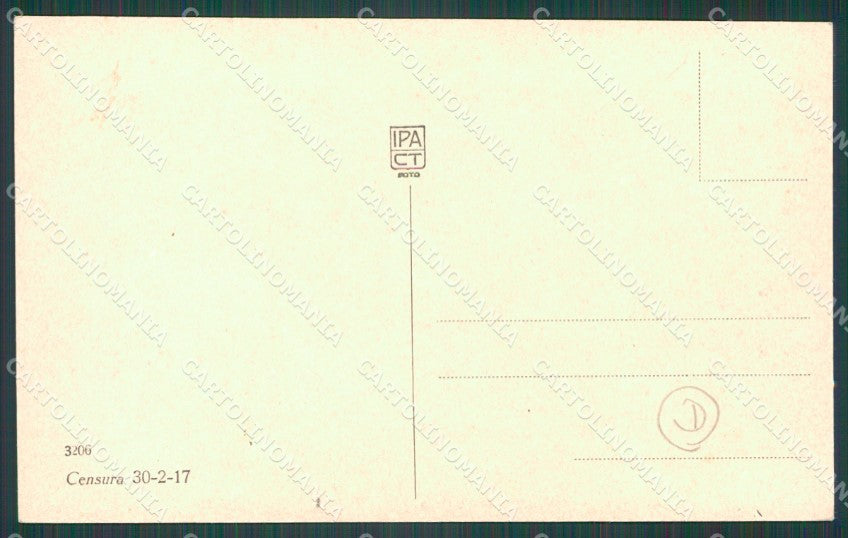 Gorizia Città Militari cartolina QT0977 – retro