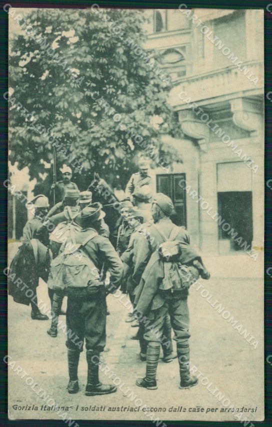 Gorizia Città Militari cartolina QT0980 – fronte