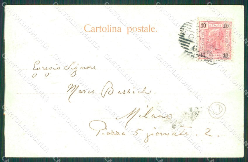 Gorizia Città cartolina QT0982 – retro
