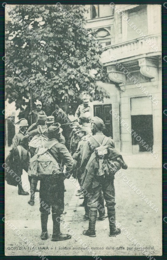 Gorizia Città Militari cartolina QT1000 – fronte