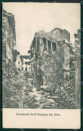 Gorizia Città Militari Rovine Guerra cartolina QT1009 – fronte