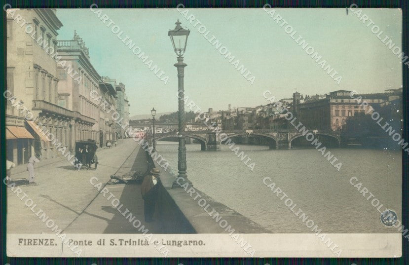 Firenze Città Lungarno NPG Foto cartolina QT1020 – fronte