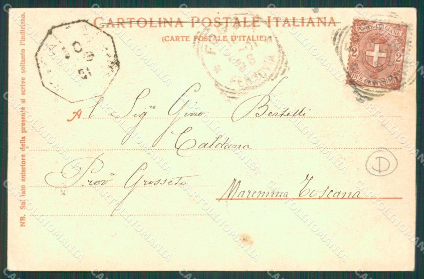Campobasso Città Costumi cartolina QT1034 – retro