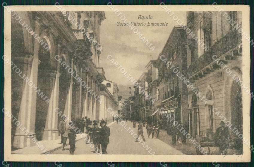 L'Aquila Città cartolina QT1059 – fronte