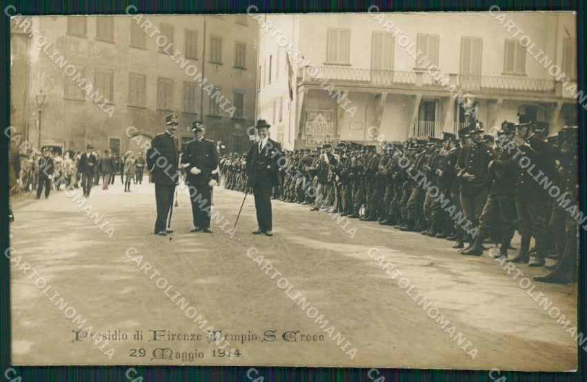 Firenze Città Militari Foto cartolina QT1076 – fronte